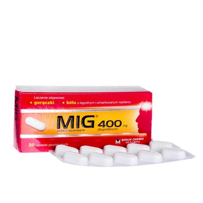 MIG 400 mg tabletki powlekane