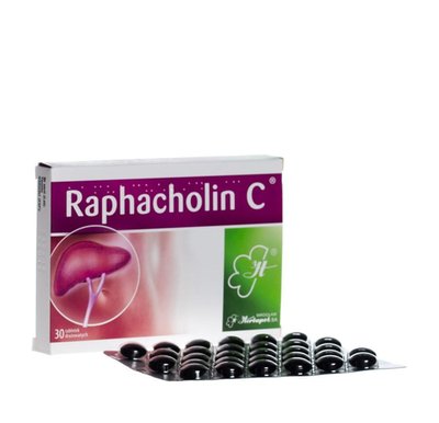 Raphacholin C tabletki drażowane
