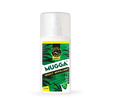 Mugga Spray 9,5% DEET spray odstraszających komary, kleszcze i inne insekty