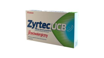 Zyrtec UCB 10 mg tabletki powlekane