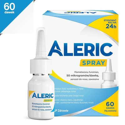Aleric Spray 50 µg/dawkę aerozol do nosa, zawiesina