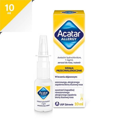 Acatar Allergy 1 mg/ml aerozol do nosa, roztwór