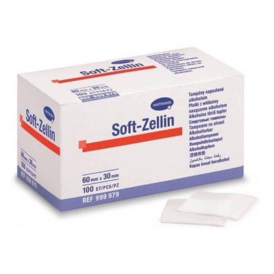 Soft Zellin, gaziki do dezynfekcji, 60 x 30cm