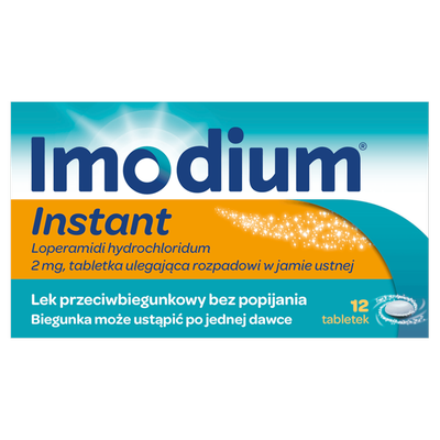 Imodium Instant 2 mg tabletki ulegające rozpadowi w jamie ustnej