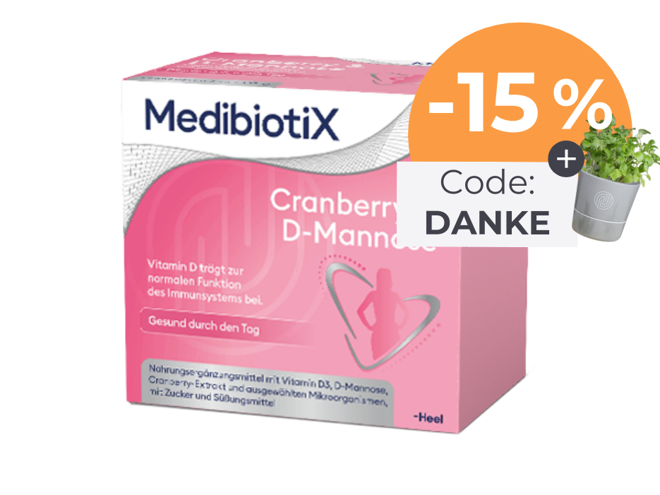 MedibiotiX Cranberry & D-Mannose