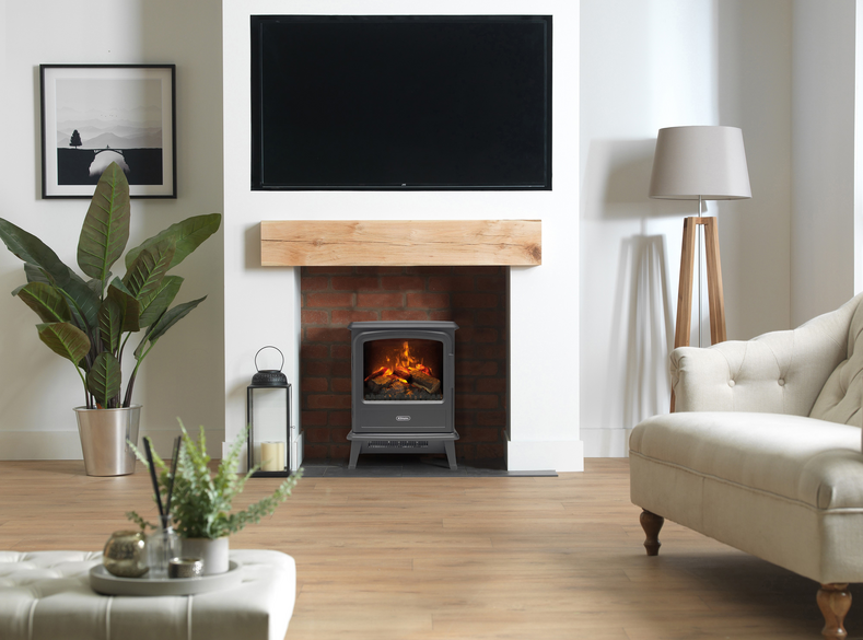 Evandale: 2kW warmte, afstandsbediening, sfeer het hele jaar door.