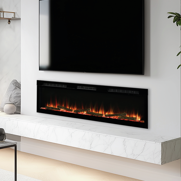 Sense elektrische haard: slim, stijlvol, warm en aanpasbaar.