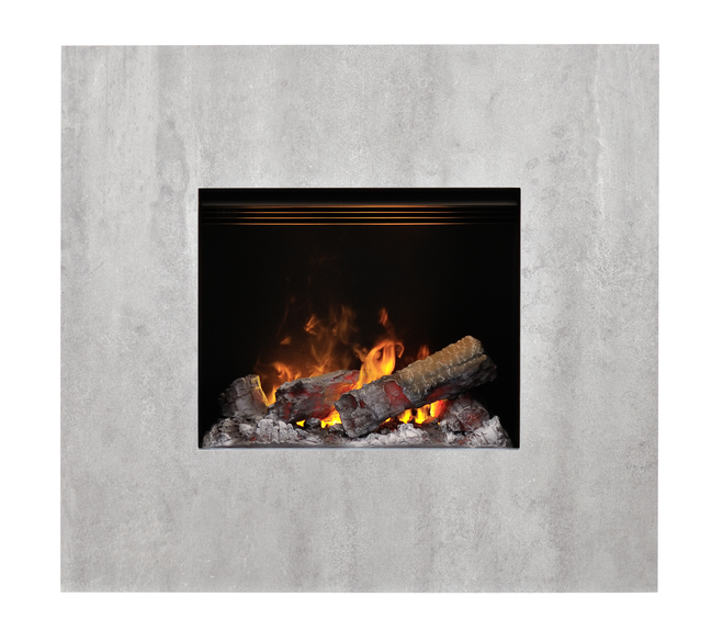 Dit frame voor de Wall fire engine is verkrijgbaar in een Concrete look om je haard een moderne, opvallende, strakke look te geven. De engine zelf is niet inbegrepen.