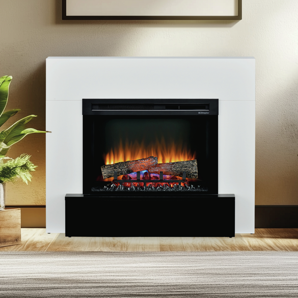 Vigor: Modern, industrieel design. Optiflame®-vlammen, strak ontwerp.