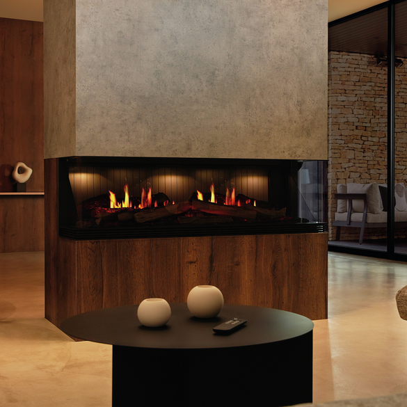 Ervaar rijke vlammen en een ruimtebesparend ontwerp met de Vista.