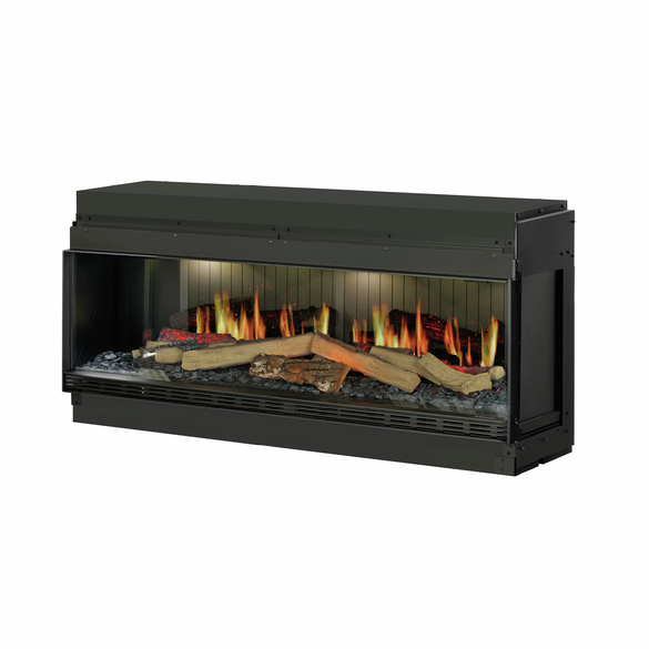 The Vista is the perfect blend of rich flame experience and space-saving design. With sparks jumping off glowing logs and the crackling sound of a wood fire, the Vista gives you a lifelike flickering flame effect. Created with Opti-Virtual® technology, brought to you by the original inventors of the Virtual flame technology.