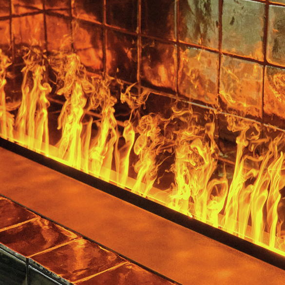 Stel je de perfecte open haard voor zonder rookafvoer of brandgevaar.