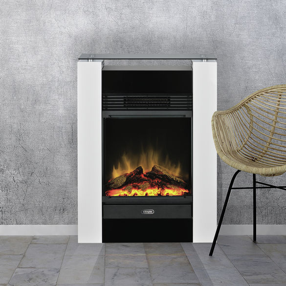 Dimplex Gisella: Gezellige vlammen, compact ontwerp voor kleine ruimtes.
