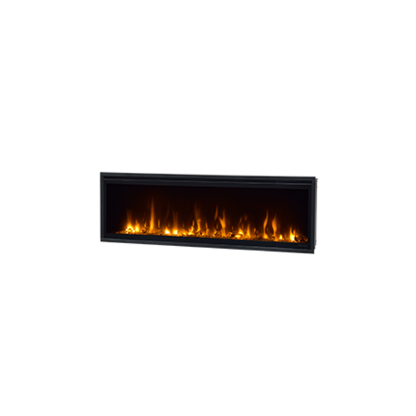 La série Ignite XL définit clairement de nouveaux standards en termes de décoration et de feu puisqu’il offre une vision panoramique sans précédents des flammes.