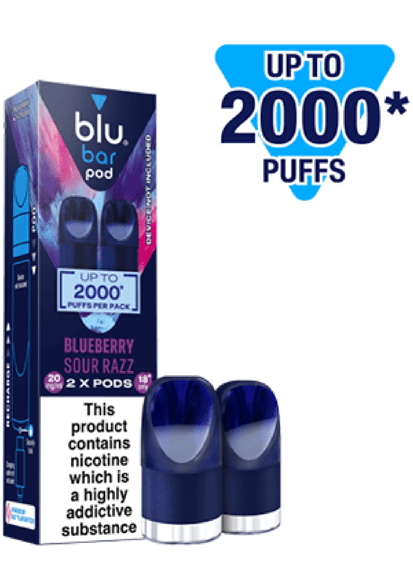 Blueberry Sour Razz pods