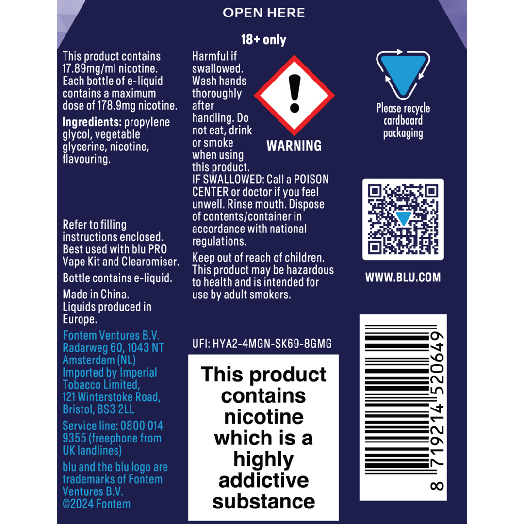 E-Liquid Blueberry | Vape Flavours