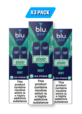 how much is elf bar vape Blu Mint Pod Bundle x3