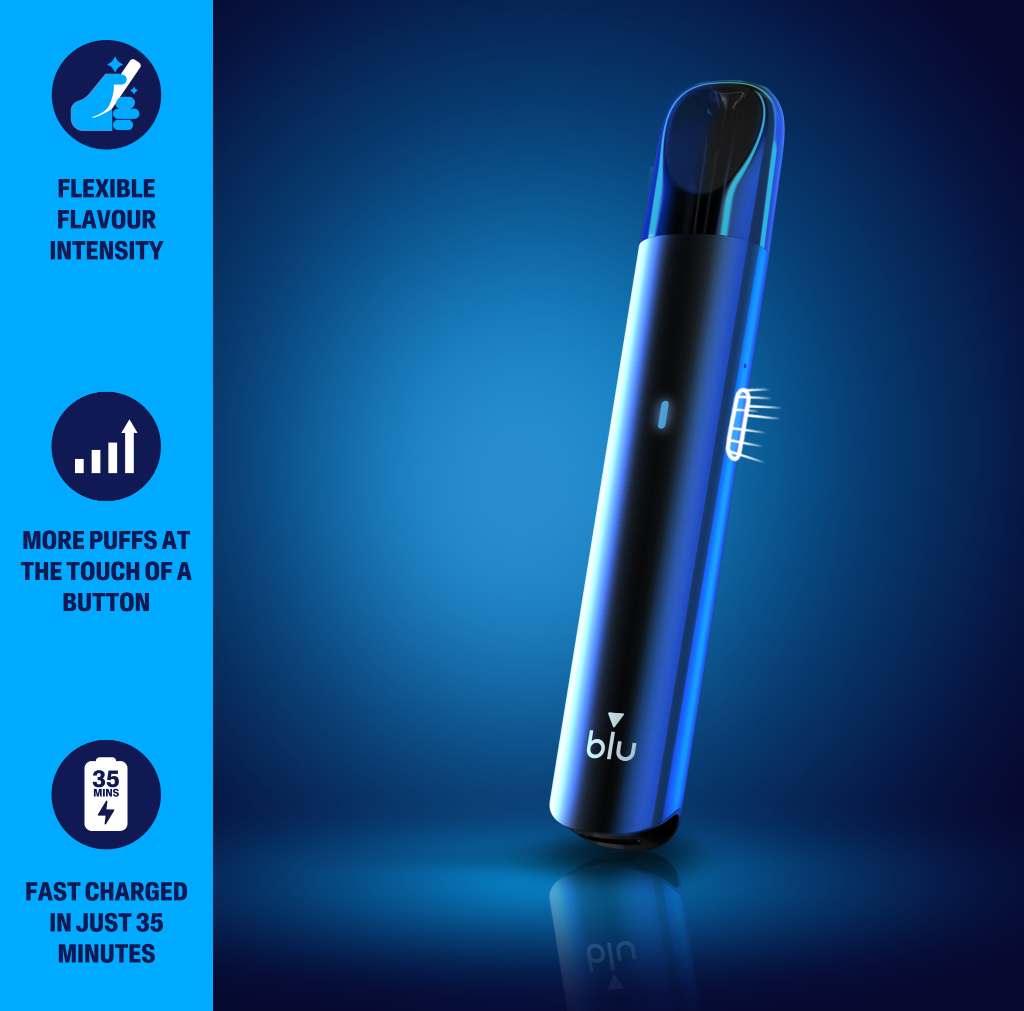 New blu 2.0 | Rechargeable vape pen | blu 2.0