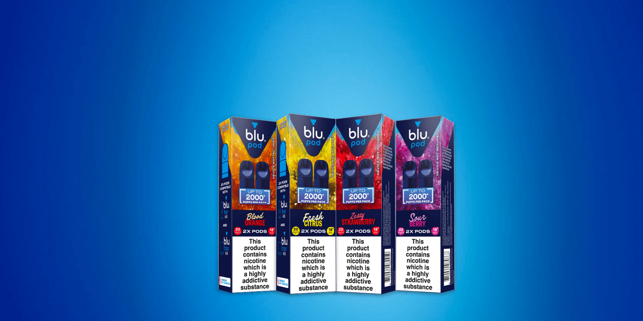 new blu kit pod bundle x4 | Blu vape pods