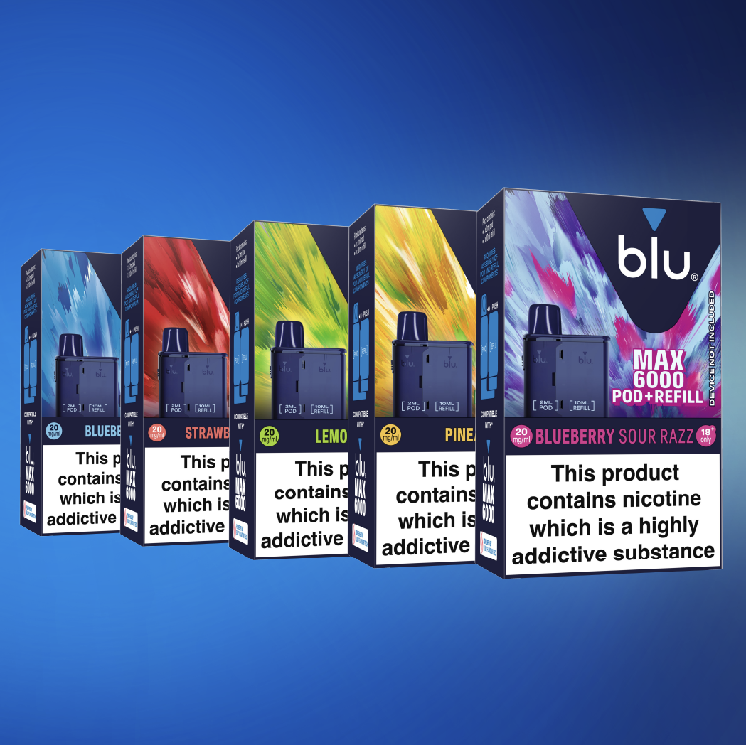 vape refill flavours Fruity Ice vape flavours | blu MAX 6000