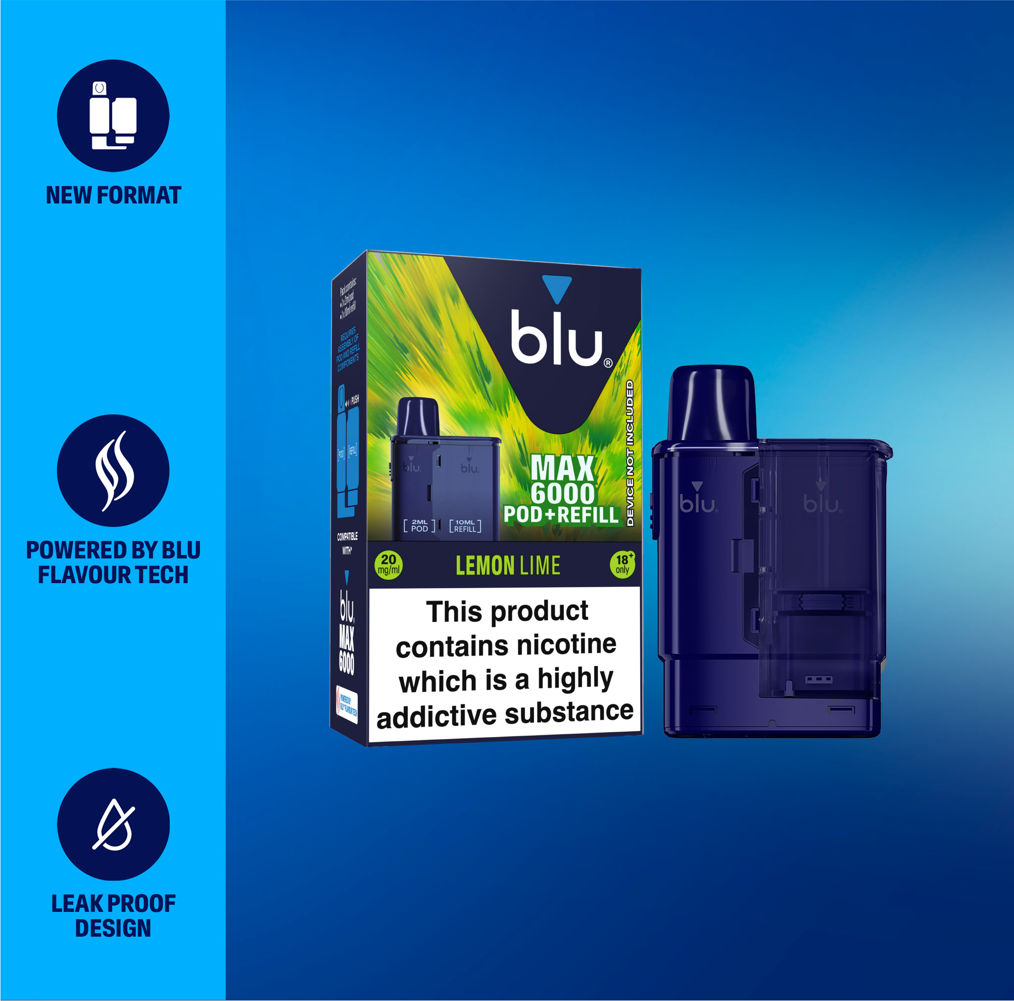 Blueberry Sour Razz kit | Rechargeable vape | blu bar kit
