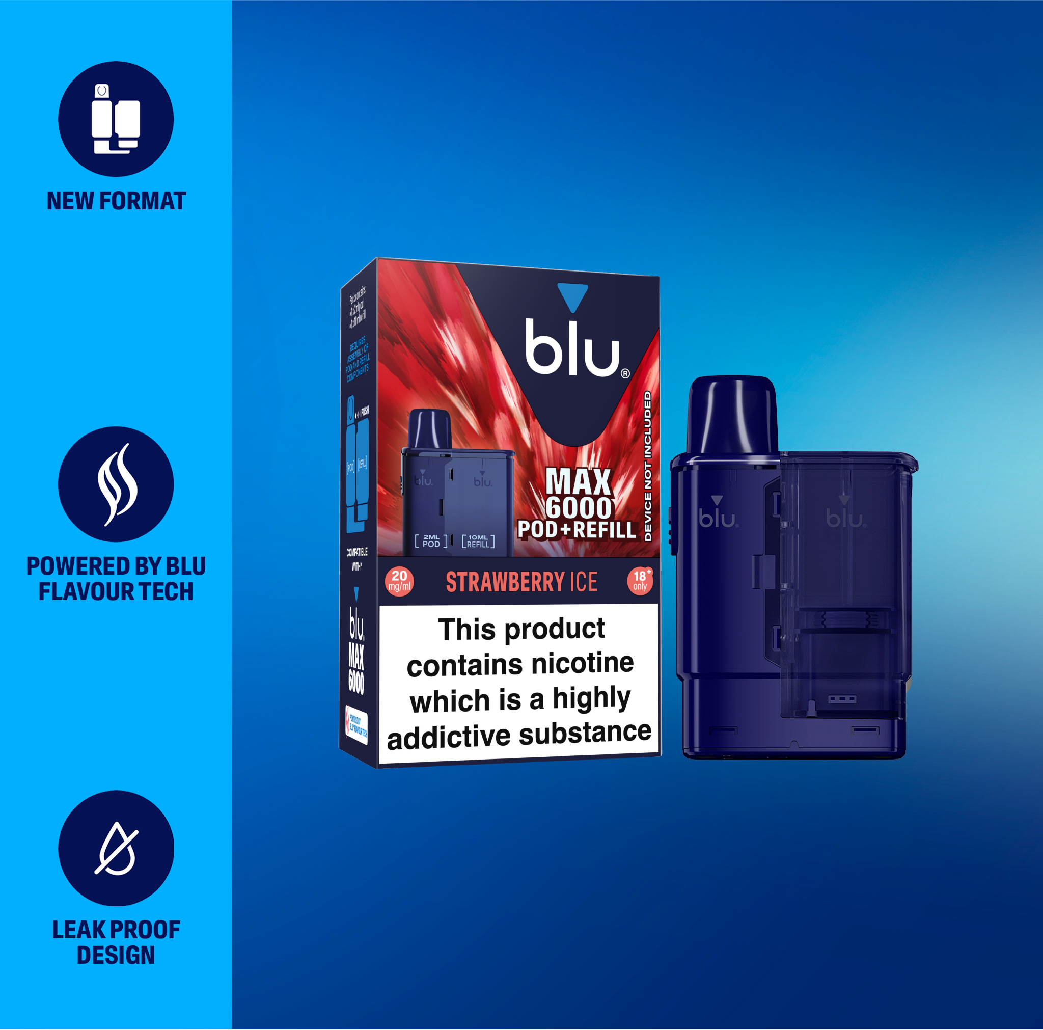 buy bluberry vape refill online Foger Bit 35K Disposable Vape 20ml 5% (35000 Puffs) main image 0