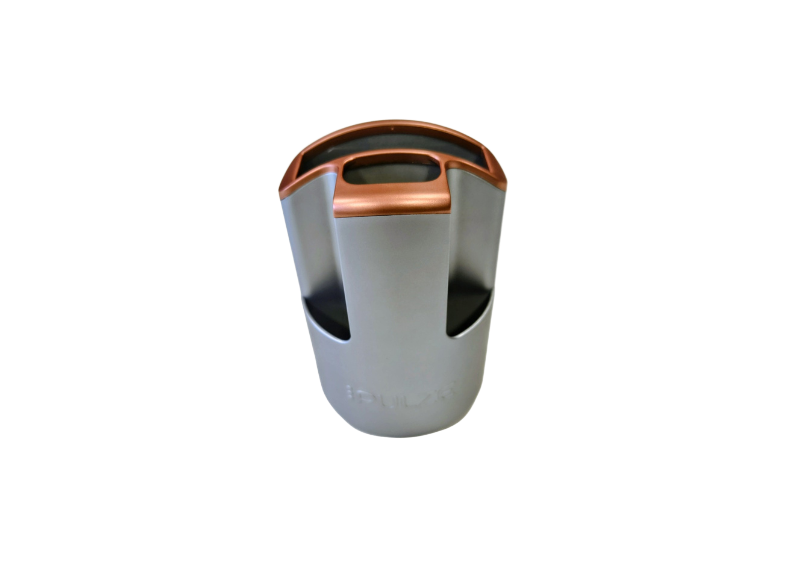 Popelník Pulze do auta - stříbrný