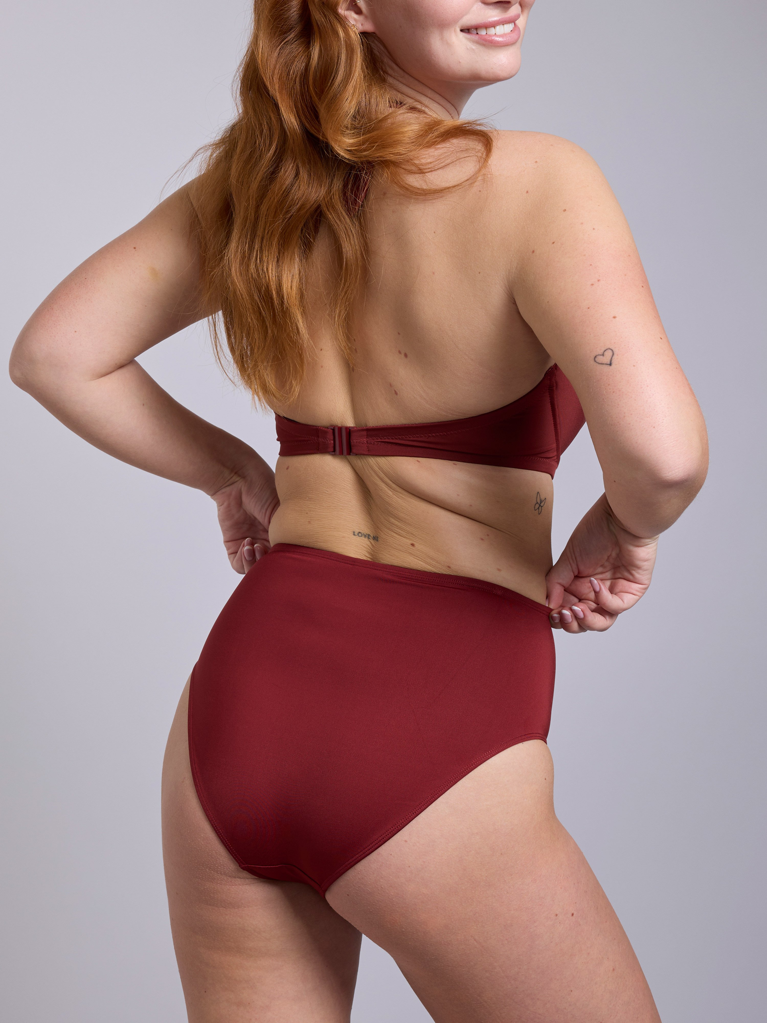 Marisol High Waist Tai Bikini Bottom