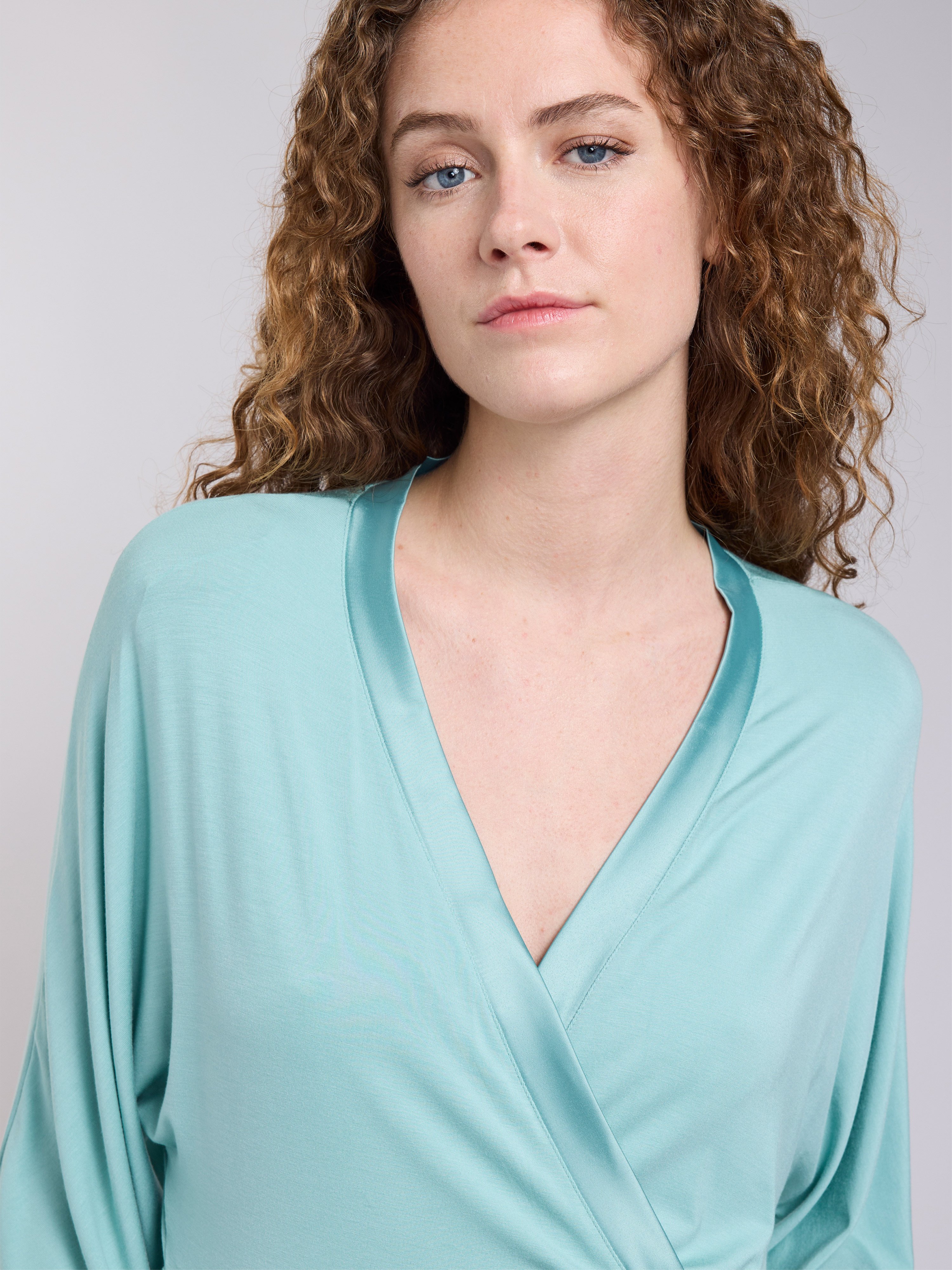 Lily Manches Longues Peignoir