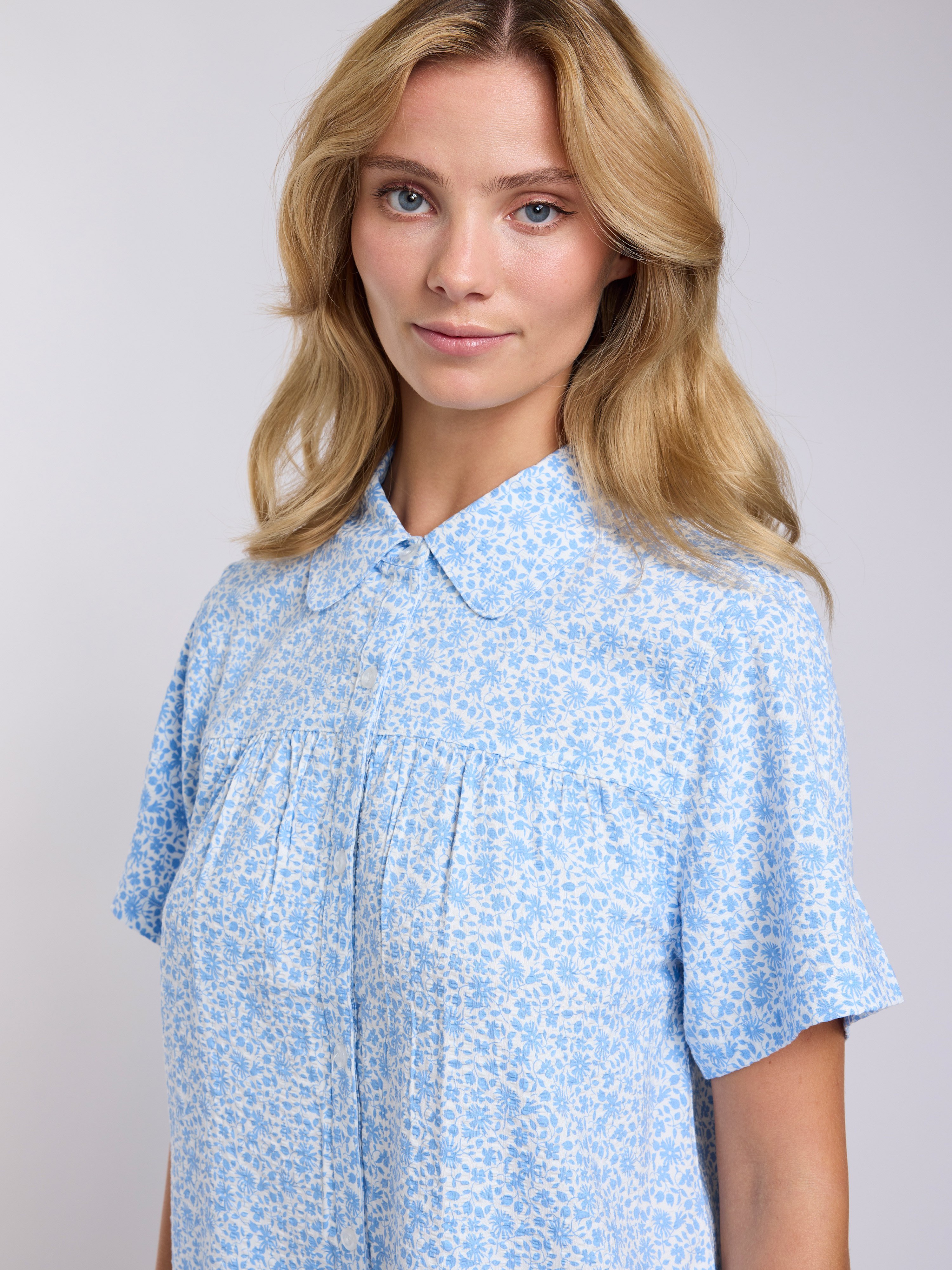 Palm Short Sleeve Pajama Shirt