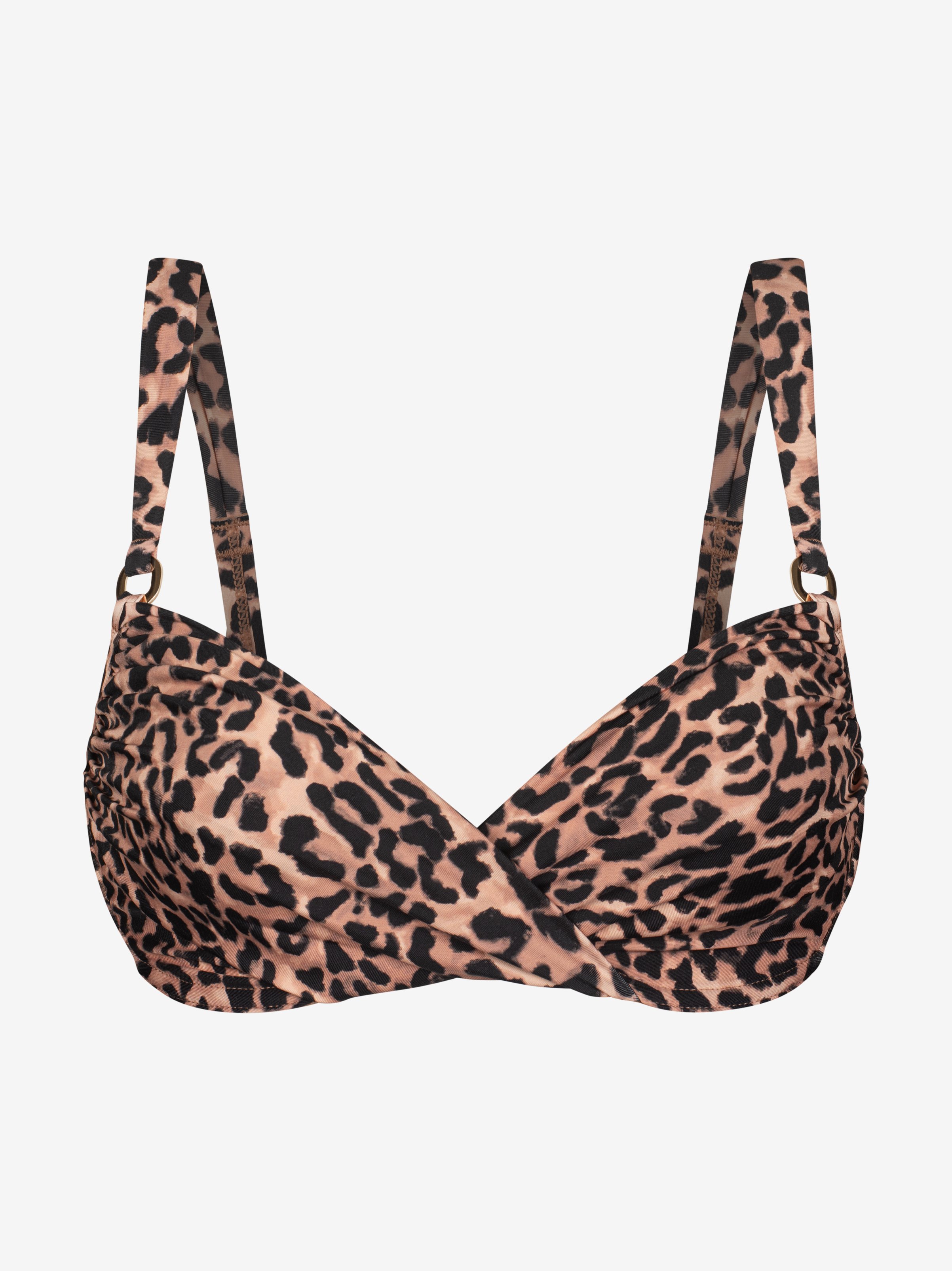 Paloma Full Support Bikini Top - Golden Leopard - $56.99 - CHANGE