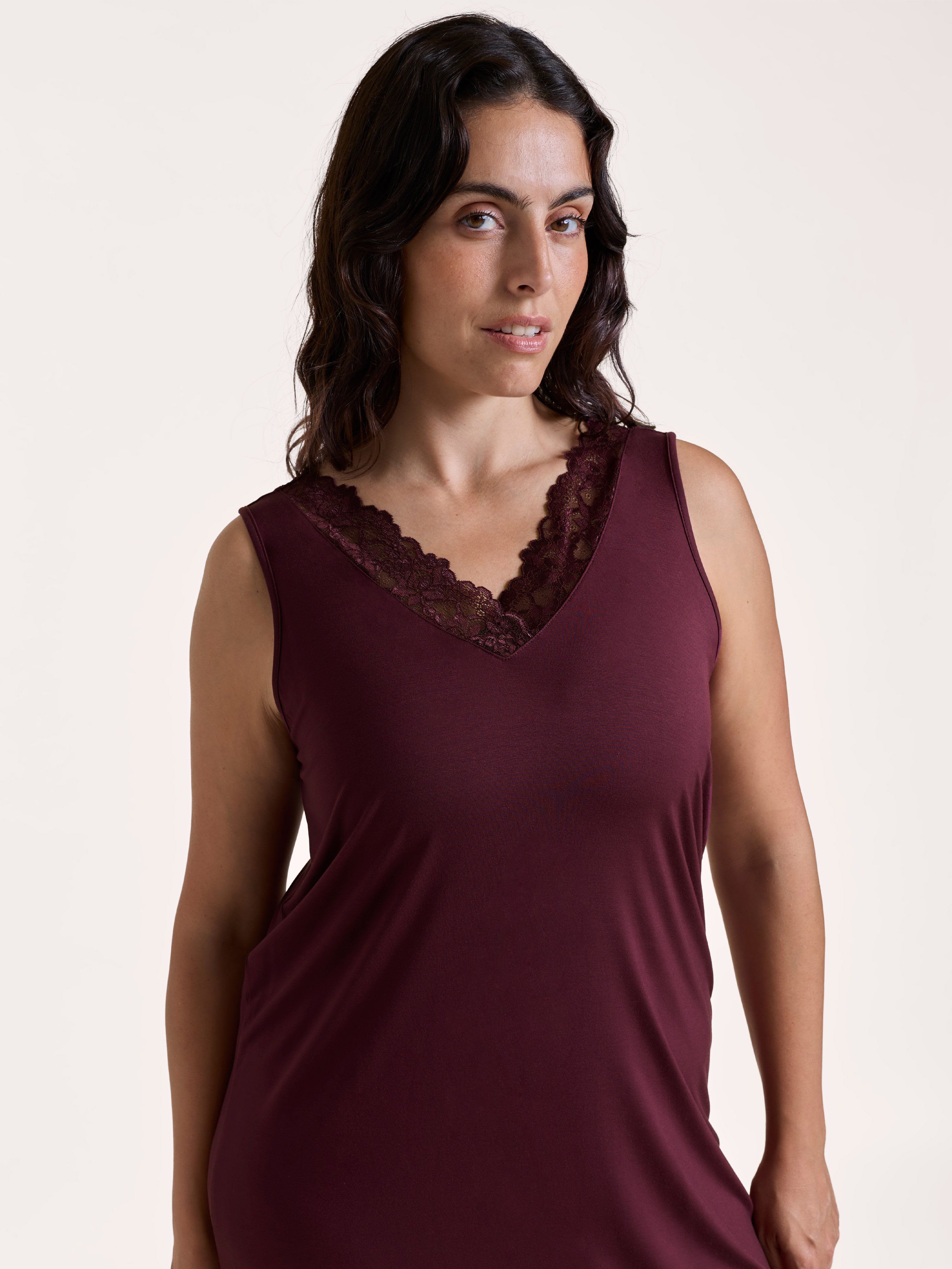 Lily Col V Chemise de nuit