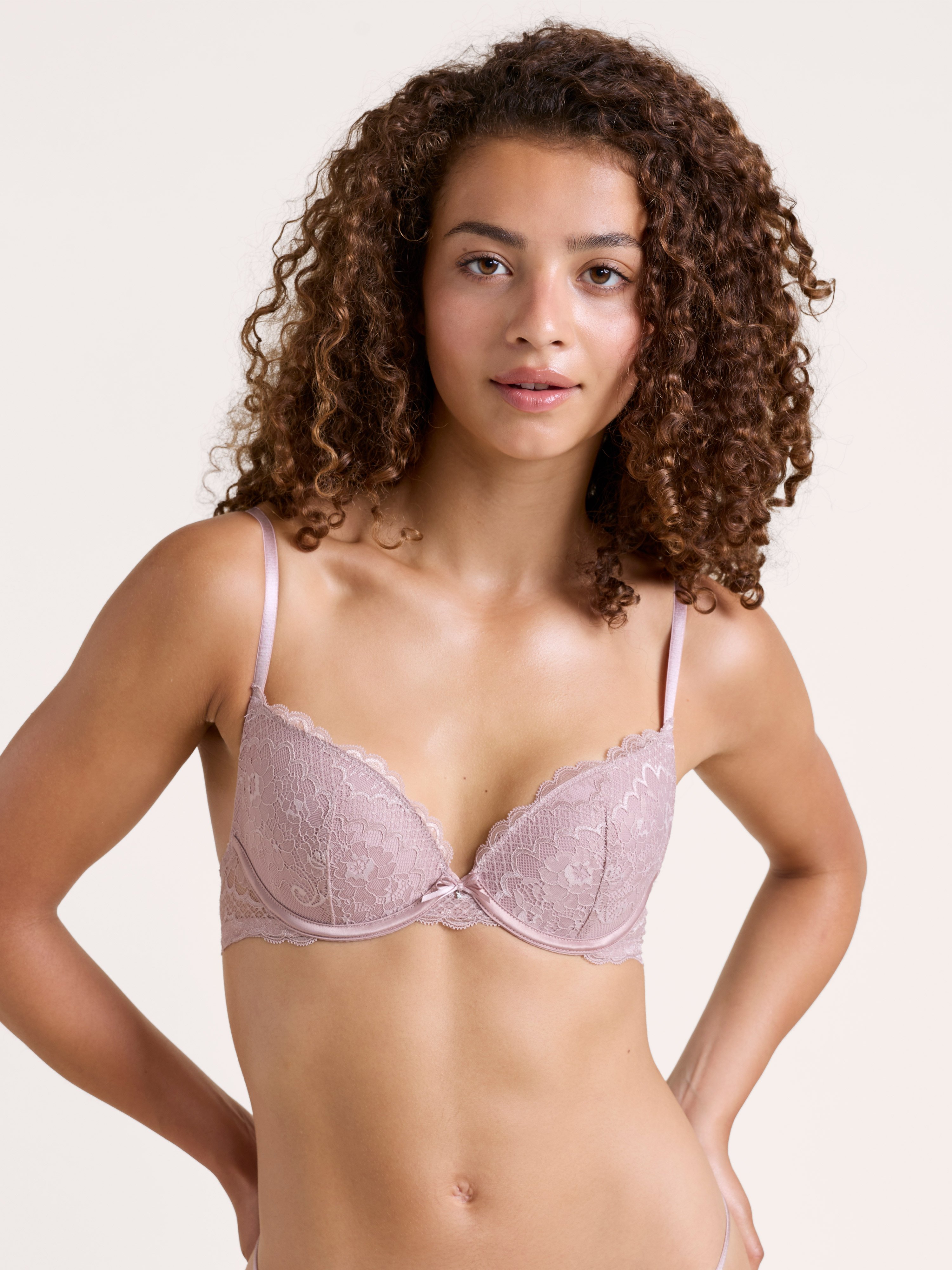 Rose Push Up Bra