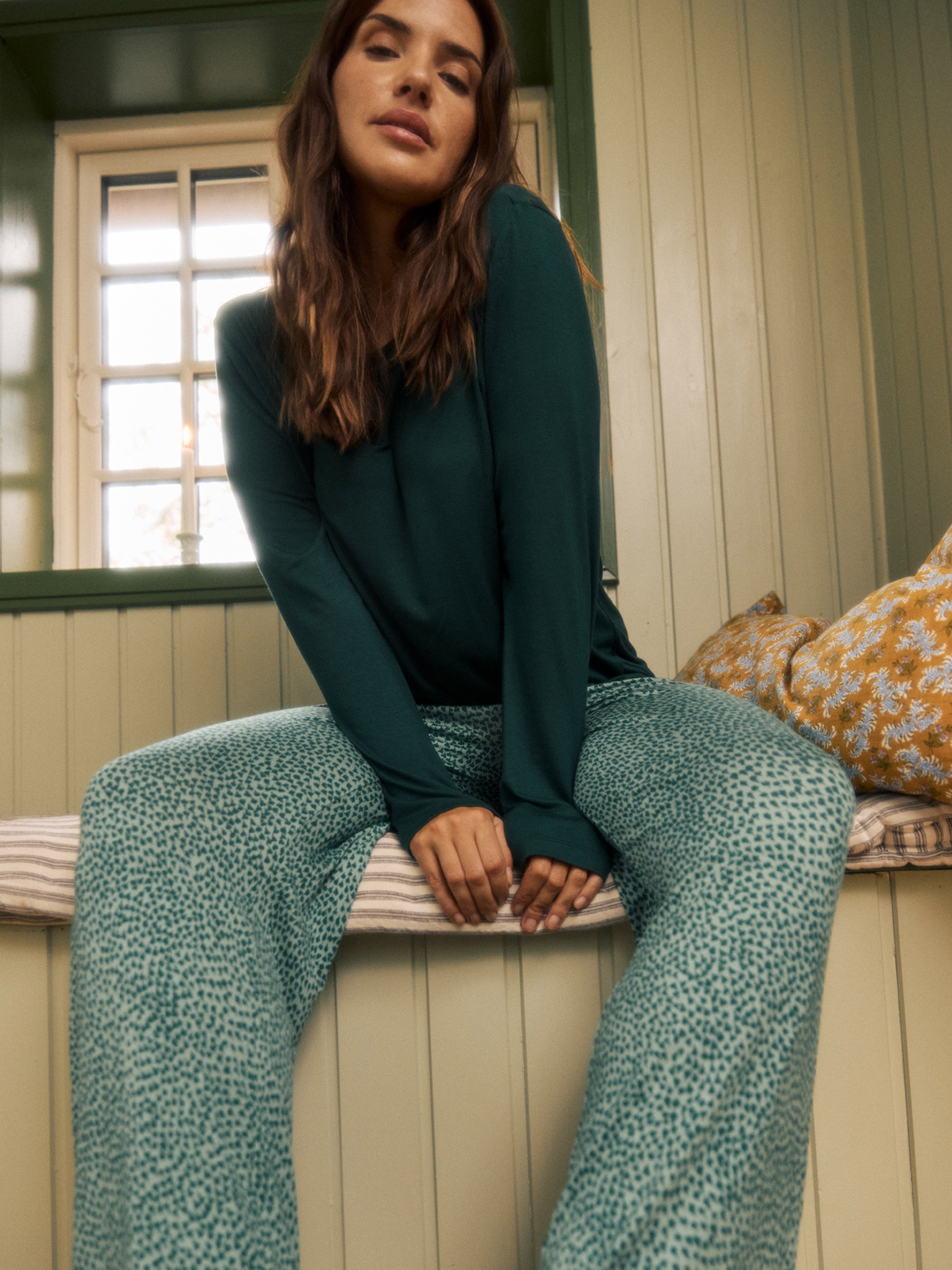 Alba Long Pantalon de pyjama