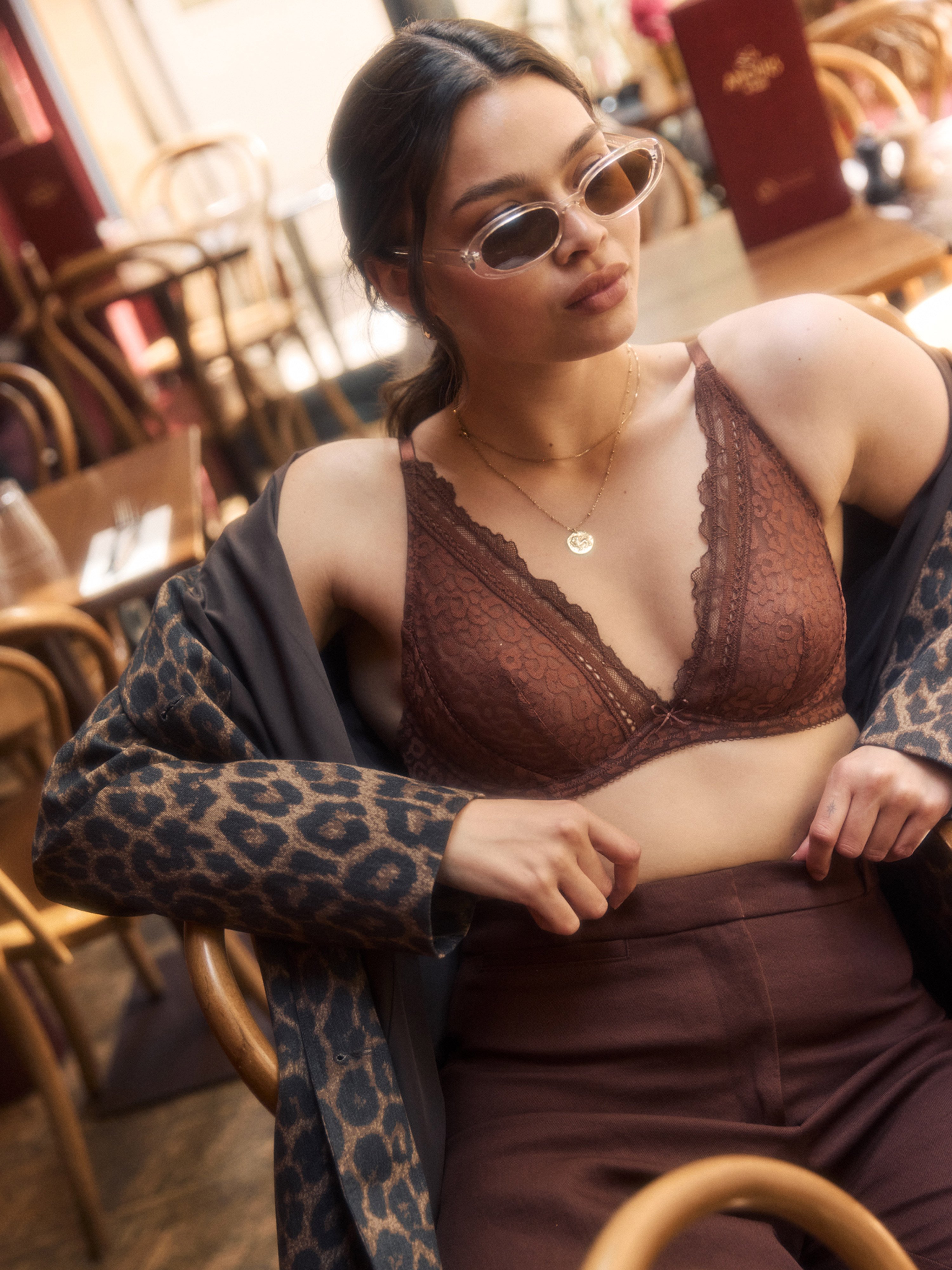 Jaz Plongeant Soutien-gorge
