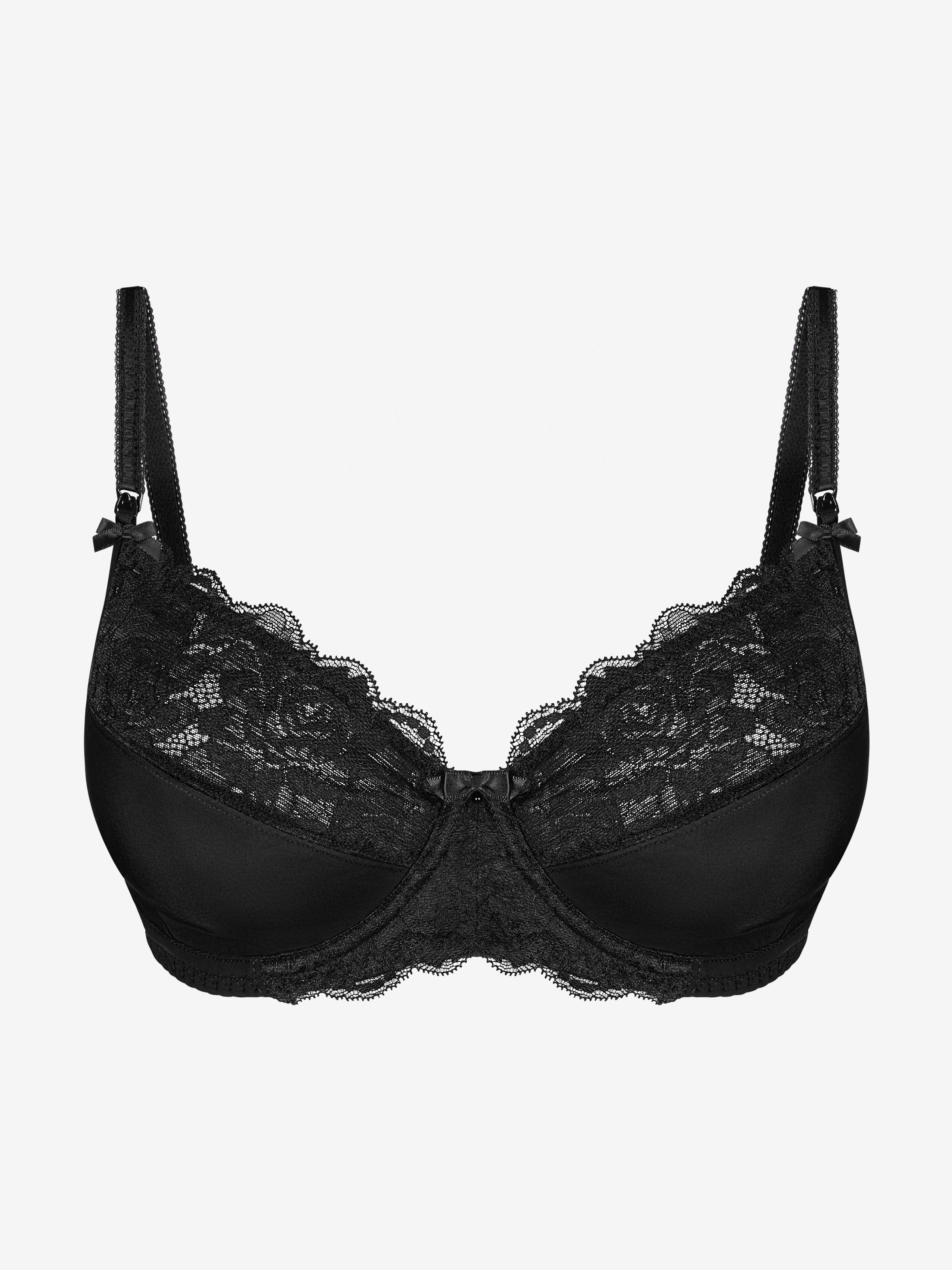 Bra Inspiration Lissi Maternity Bra - Black Beauty - $76.49 | CHANGE Lingerie