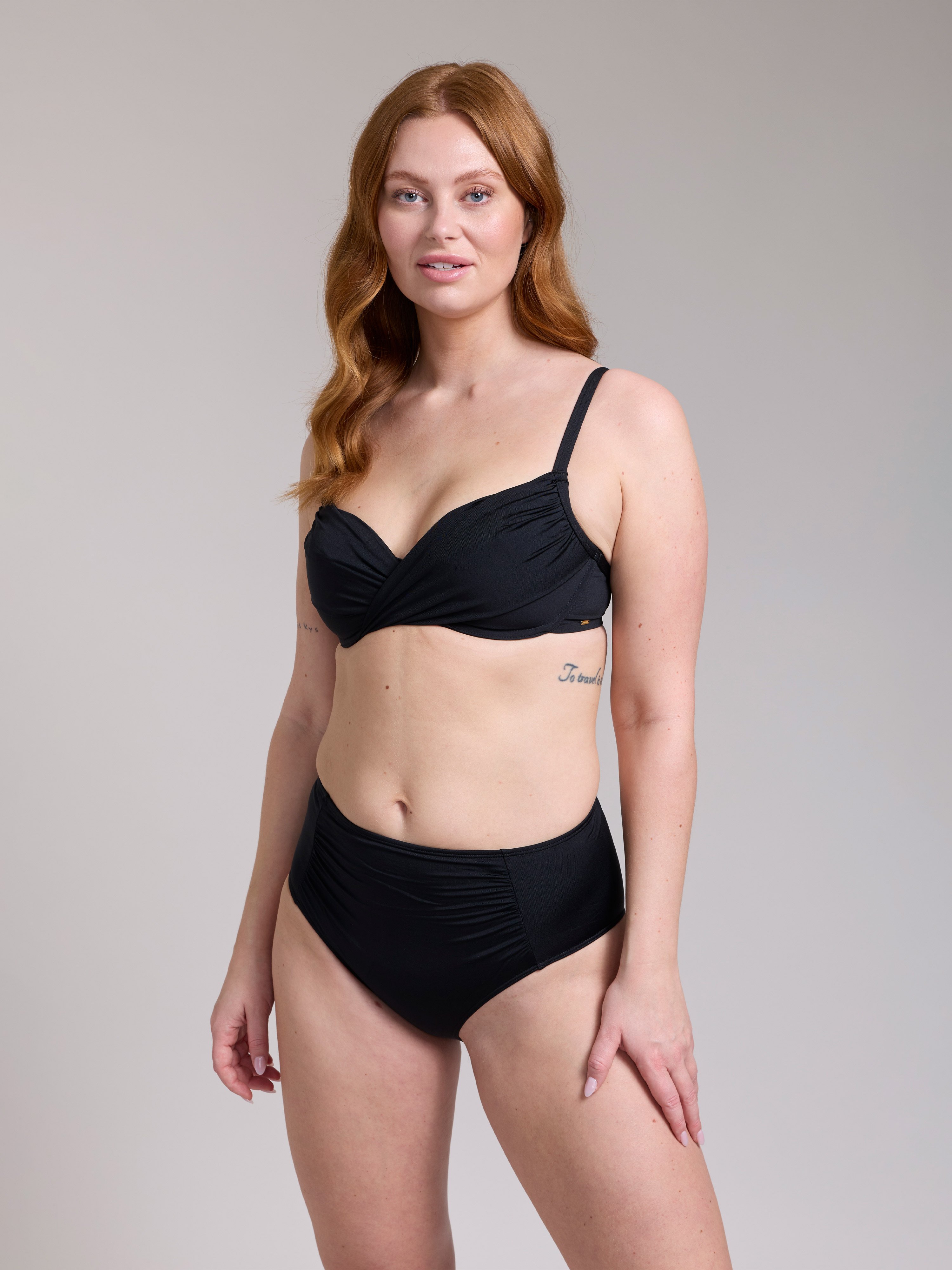 Marisol Taille Haute Tai Bas de bikini