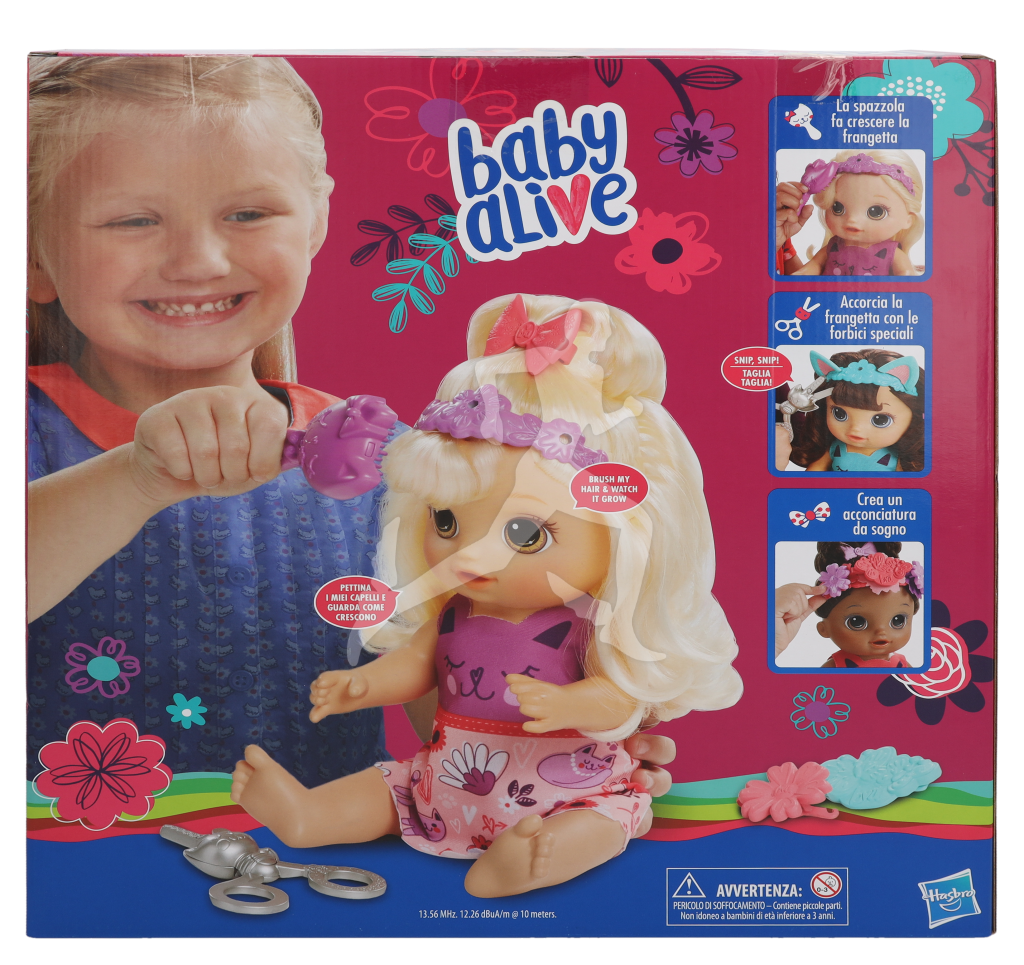 Baby alive store brush n snip