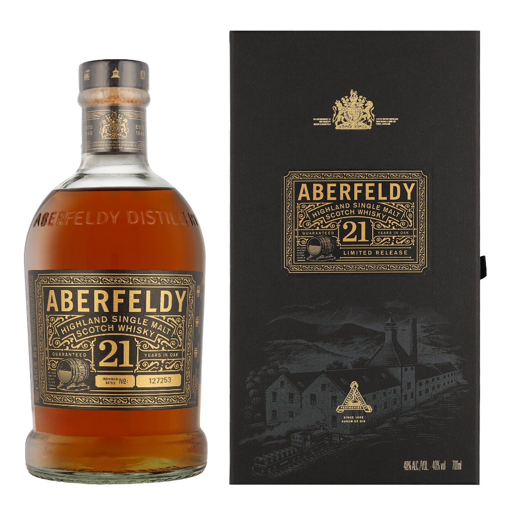 Aberfeldy 21 Years + GB