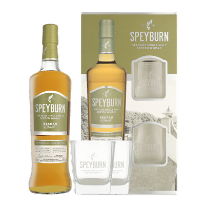 Speyburn Bradan Orach + 2 Glasses