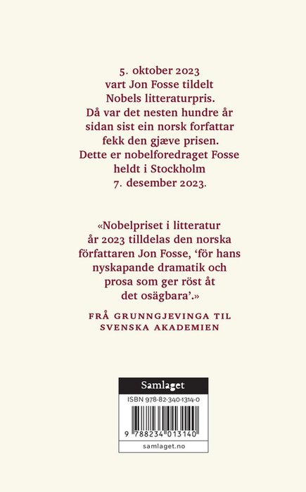 Nobelforedraget – bilde 2