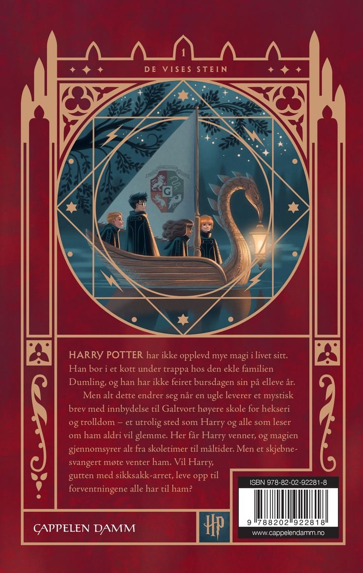 Harry Potter og de vises stein | J.K. Rowling | ARK.no