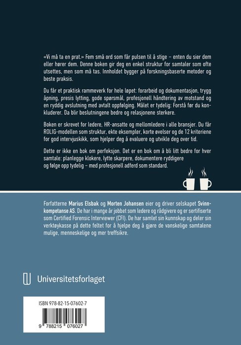 Vi må ta en prat ... – bilde 2