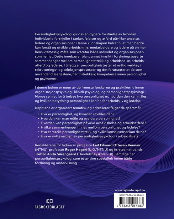 Personlighet i arbeidsliv og ledelse – bilde 2