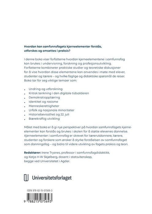 Kjerneelementer i samfunnsfag – bilde 2