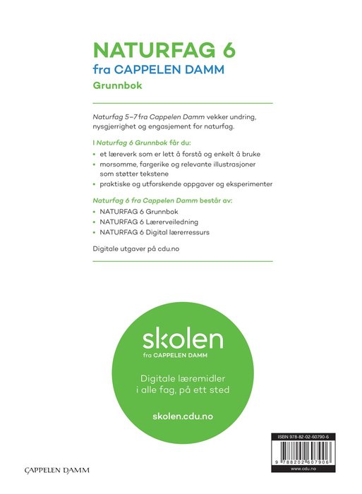 Naturfag 6 fra Cappelen Damm – bilde 2