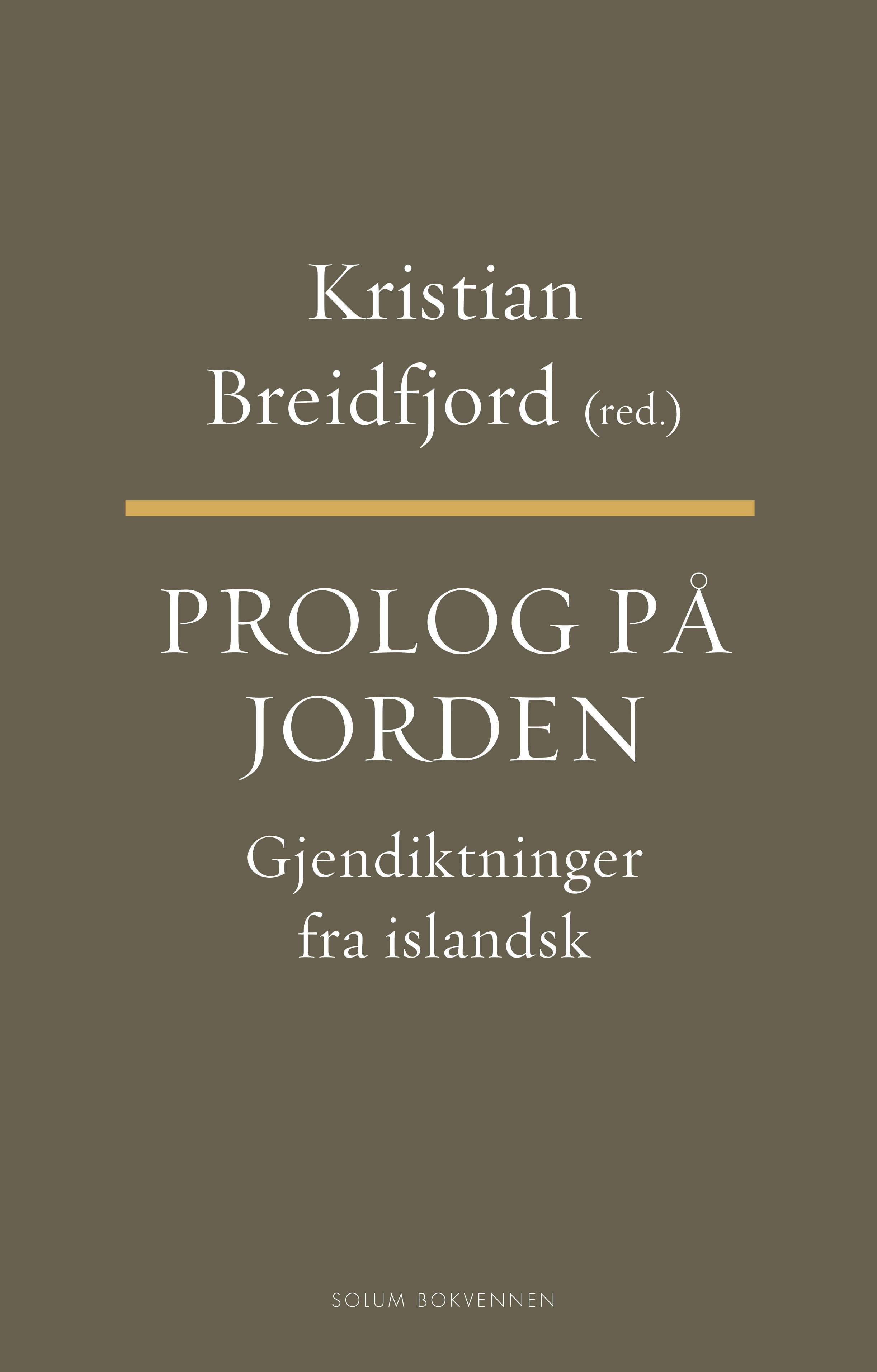 Prolog på jorden