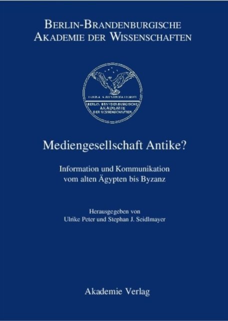 Mediengesellschaft Antike?