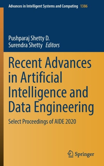 Recent Advances in Artificial Intelligence and Data Engineering
