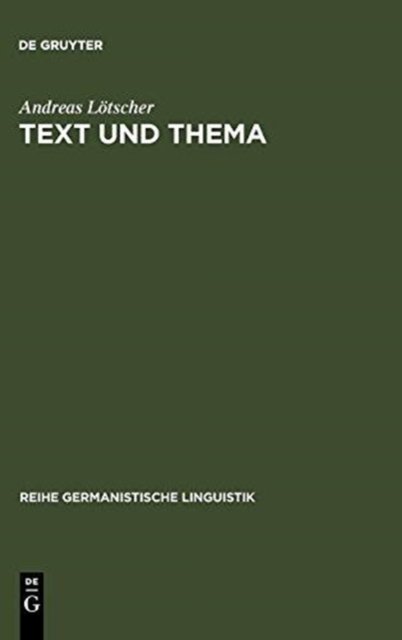 Text und Thema